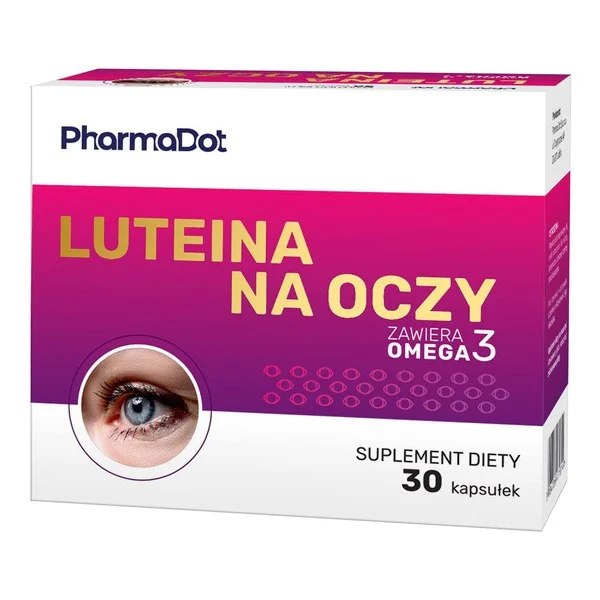 Luteina 20mg 30 kapsułek [PharmaDot] - PharmaDot