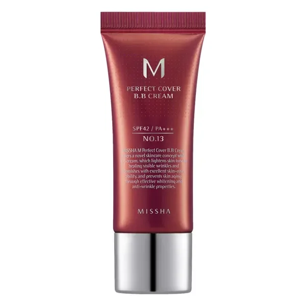 M Perfect Cover BB Cream SPF42 PA+++ No. 13 Bright Beige 20ml [Missha] - Missha