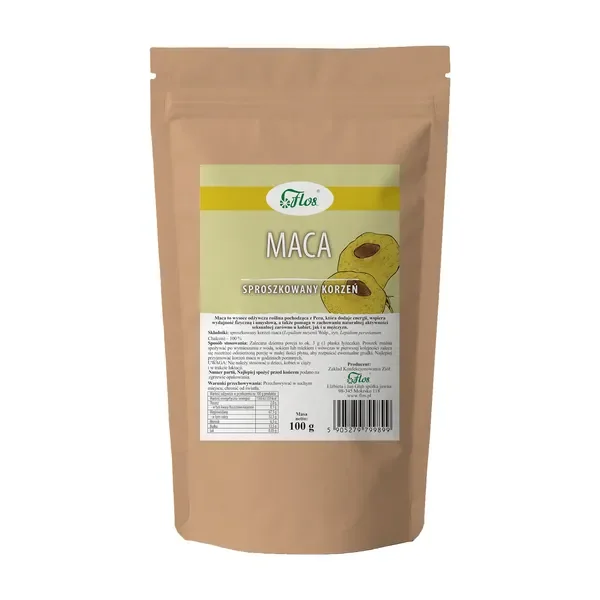 Maca sproszkowany korzeń 100g [Flos] - Flos