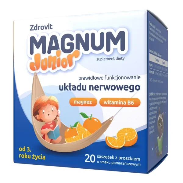 Magnez 140mg 20 saszetek [Zdrovit] - Zdrovit