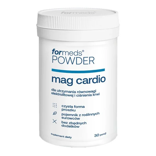 Magnez 187,5mg + Potas 300mg + Witamina B6 1,4mg 30 porcji [Formeds] - Formeds