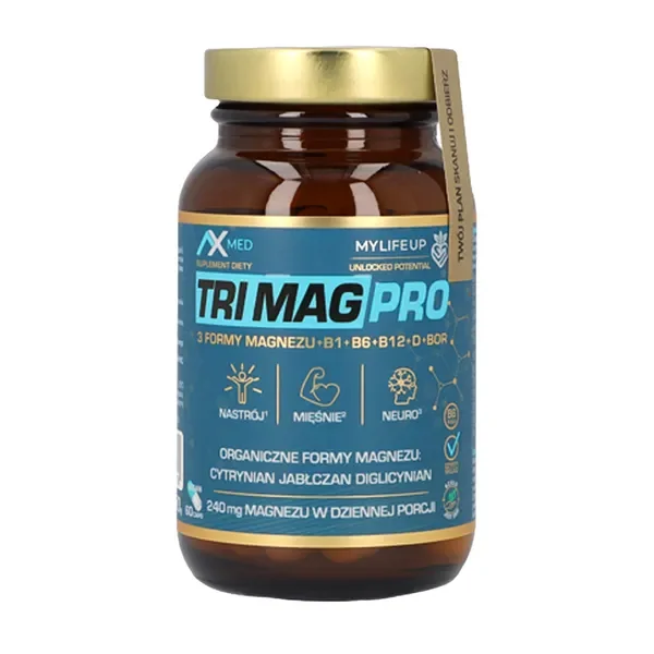 Magnez 240mg 60 kapsułek [Ax Med] - Ax Med