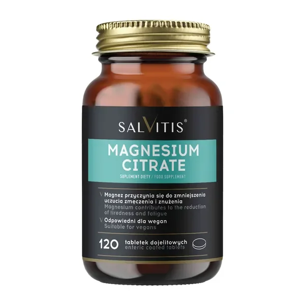 Magnez 360 mg 120 tabletek [Salvitis] - Salvitis