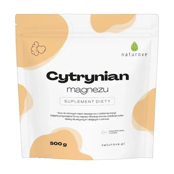 Magnez 375 mg 500 g [Naturove] - Naturove