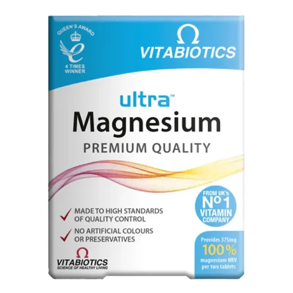 Magnez 375 mg 60 tabletek [Vitabiotics] - Vitabiotics