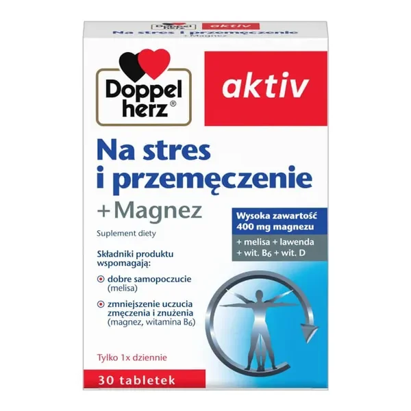 Magnez 400 mg 30 tabletek [Doppelherz] - Doppelherz