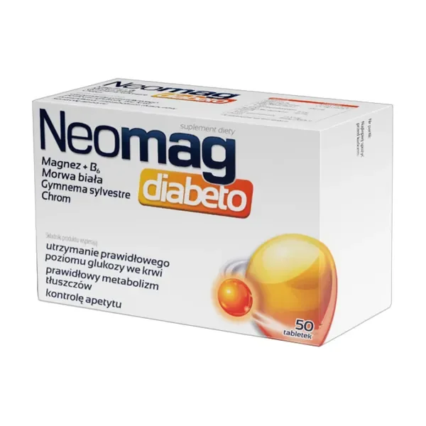 Magnez 70mg + Witamina B6 + Chrom 50 tabletek [NeoMag] - NeoMag