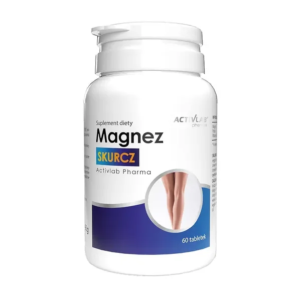 Magnez Skurcz 60 mg + Potas 300 mg + B6 60 tabletek [ActivLab Pharma] - ActivLab Pharma