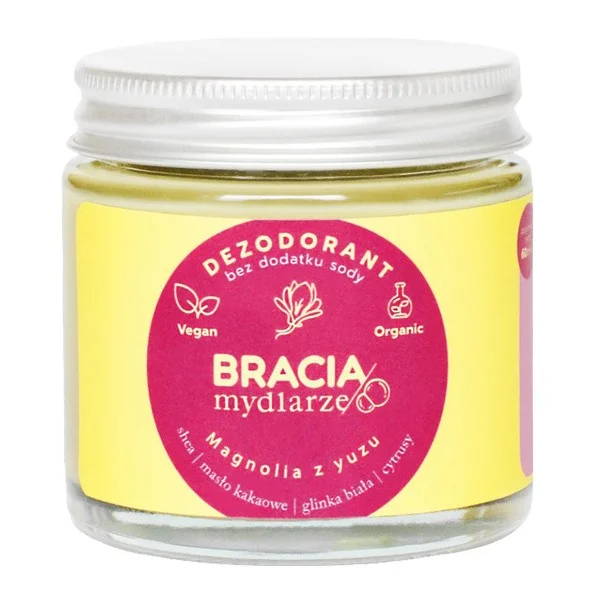 Magnolia z yuzu dezodorant w kremie 60ml [Bracia Mydlarze] - Bracia Mydlarze