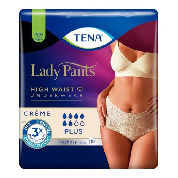 Majtki chłonne Plus Creme rozmiar M 9 szt. [TENA] - TENA