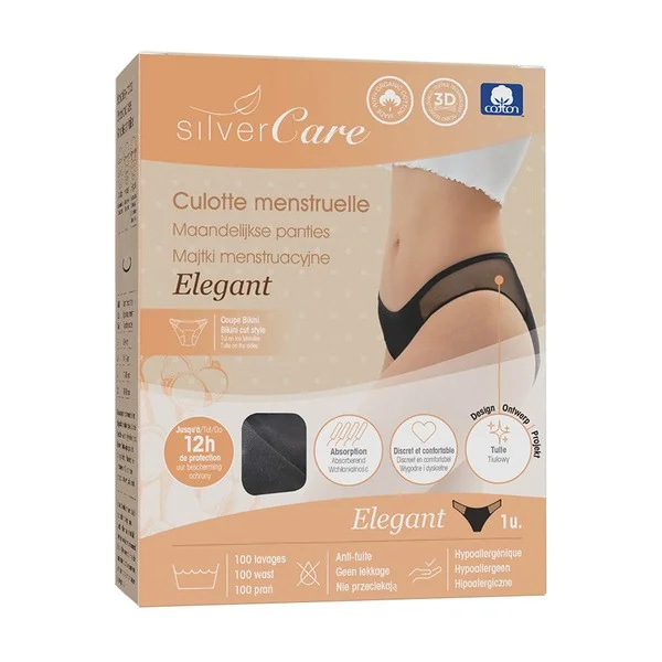 Majtki menstruacyjne rozmiar L 1 szt. [Silver Care] - Silver Care