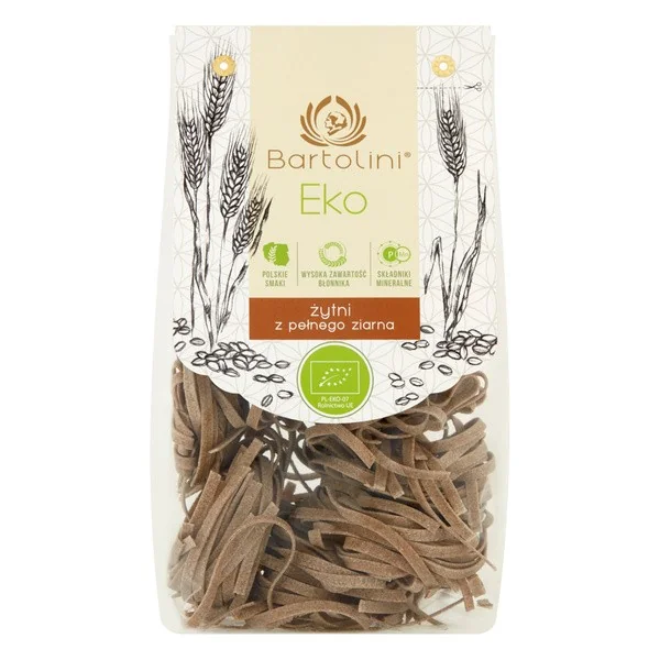 Makaron żytni gniazda BIO 250g [Bartolini] - Bartolini