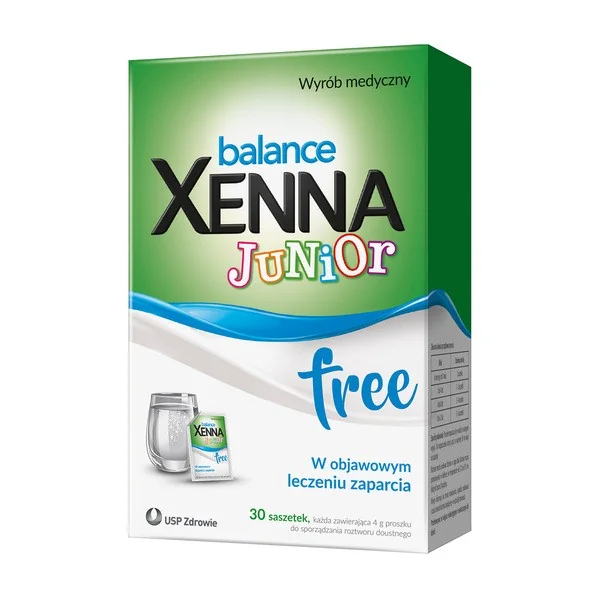 Makrogol 4000 4g 30 saszetek [Xenna Balance Junior Free] - Xenna