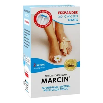 Marcin aparat korekcyjny na haluksy 1 zestaw [NEURON] - NEURON