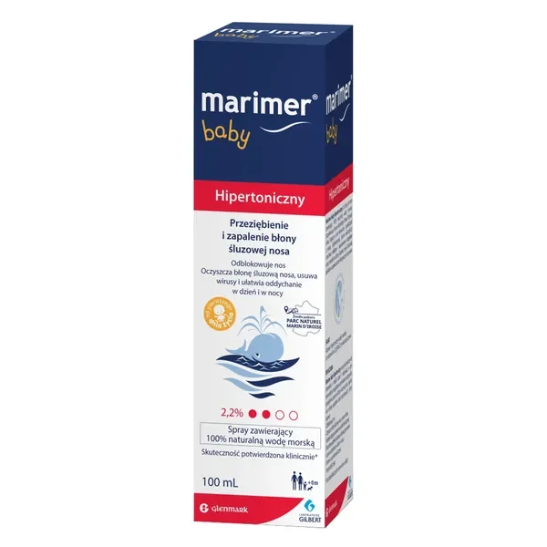 Marimer Baby Hipertoniczny spray do nosa 100 ml - Marimer