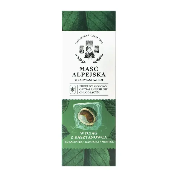 Maść alpejska z kasztanowcem chłodząca 100 ml [Linia natury] - Linia natury