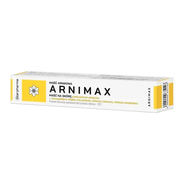 Maść arnikowa Arnimax 40g [STARPHARMA] - STARPHARMA