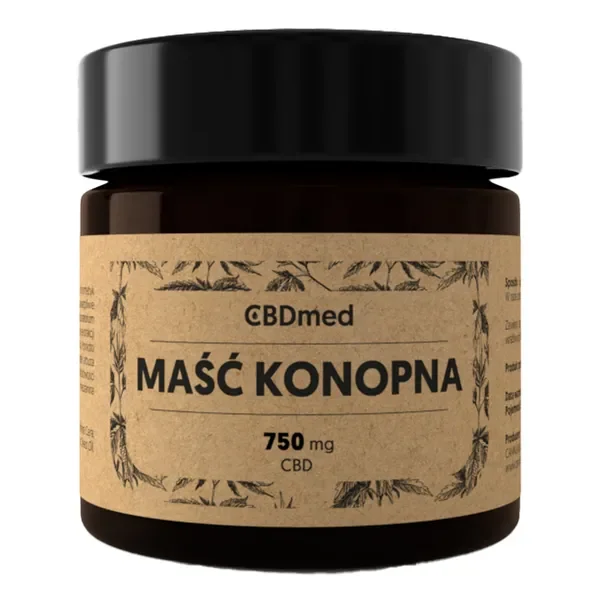 Maść konopna 750 mg CBD 50 g [CBDmed] - CBDmed