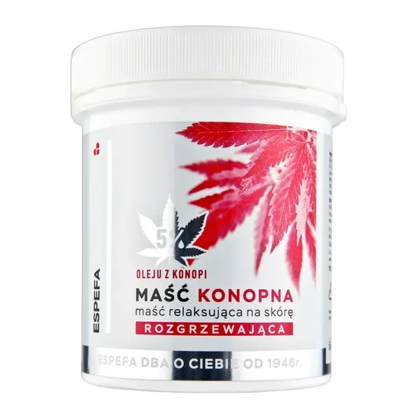 Maść konopna relaksująca-rozgrzewająca 250ml [Espefa] - Espefa