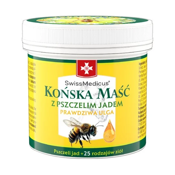 Maść końska z pszczelim jadem 150ml [SwissMedicus] - SwissMedicus