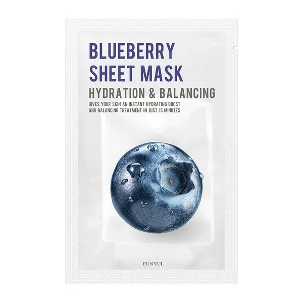 Maseczka do twarzy z jagodami 22 ml [Eunyul] - Eunyul