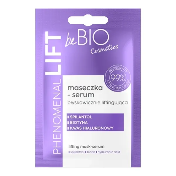 Maseczka-serum liftingująca Phenomenal Lift 10ml [beBIO] - beBIO