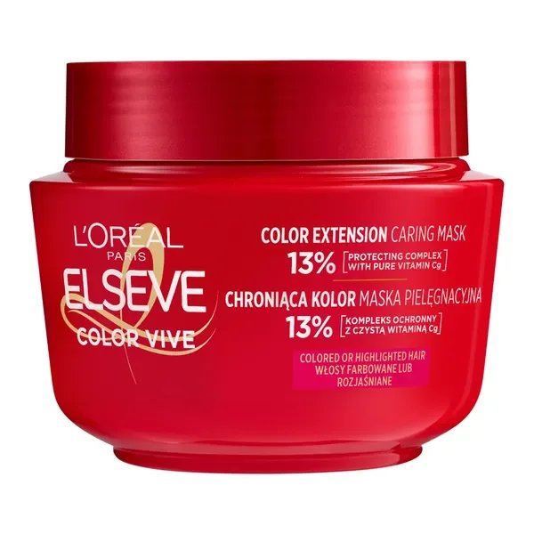 Maska chroniąca kolor do włosów farbowanych 300ml [Elseve] - Elseve