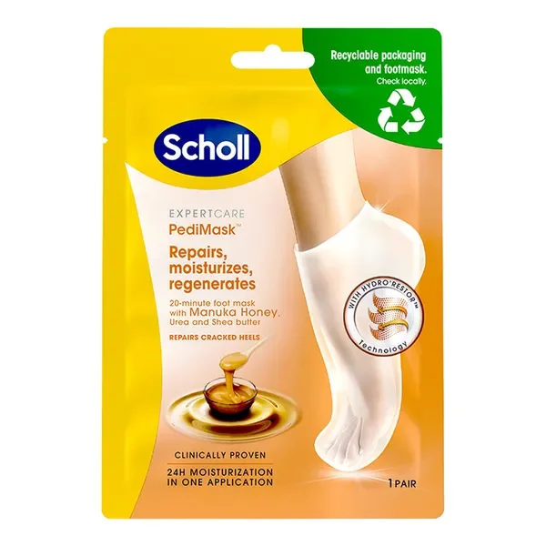Maska do stóp z miodem manuka 1 para [Scholl] - Scholl