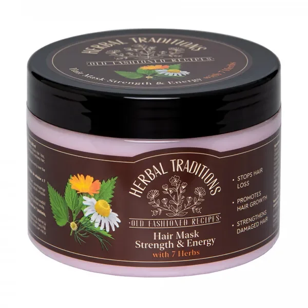 Maska do włosów z 7 ziołami 300 ml [Herbal Traditions] - Herbal Traditions