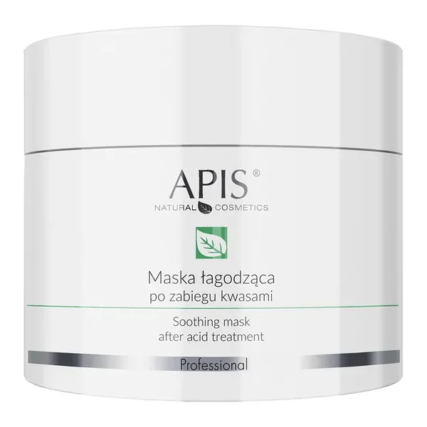 Maska łagodząca po zabiegu kwasami 200ml [Apis Professional] - Apis