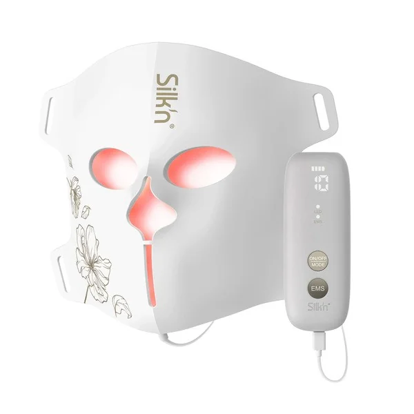 Maska LED na twarz z funkcją EMS [Silk'n] - Silk'n
