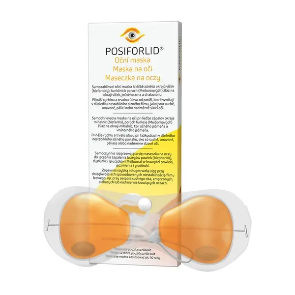 Maska rozgrzewająca na oczy 1 szt. [Posiforlid] - Posiforlid