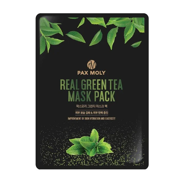 Maska w płachcie z ekstraktem z zielonej herbaty 25ml [Pax Moly] - Pax Moly