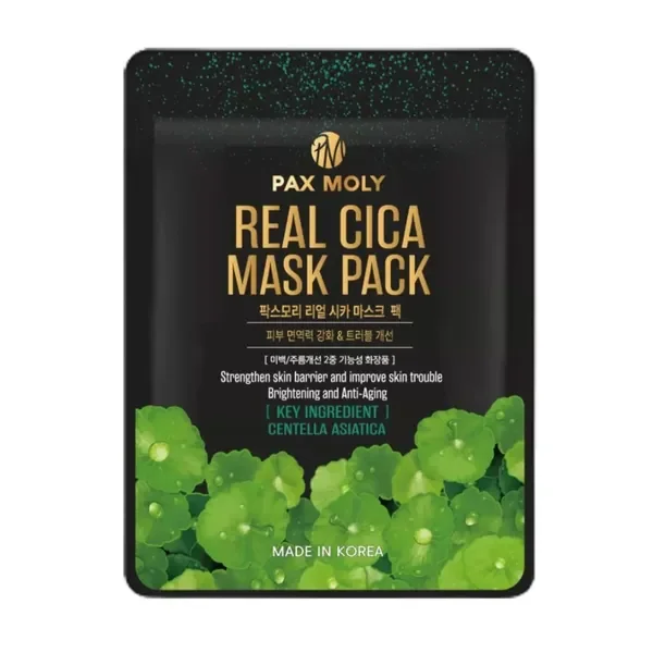 Maska w płachcie z wyciągiem z wąkroty azjatyckiej 25 ml [Pax Moly] - Pax Moly