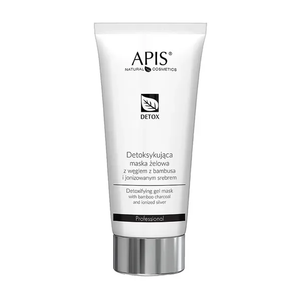Maska z węglem z bambusa i jonizowanym srebrem 200ml [Apis] - Apis