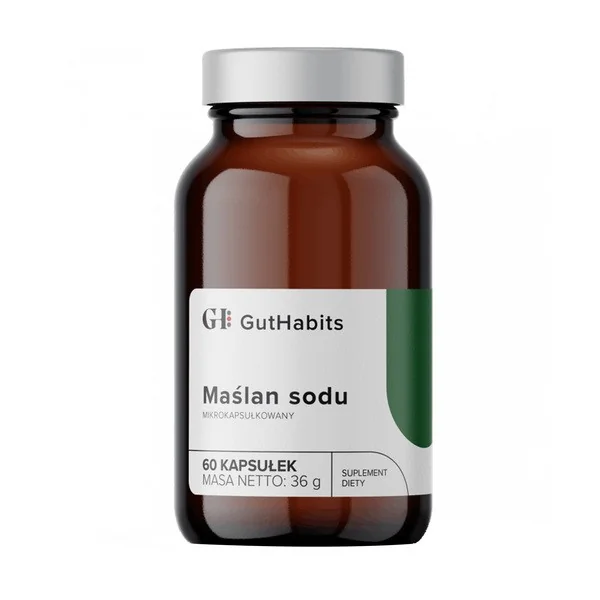 Maślan Sodu 300 mg 60 kapsułek [GutHabits] - GutHabits