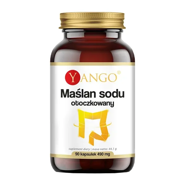 Maślan sodu 360 mg 90 kapsułek [Yango] - Yango