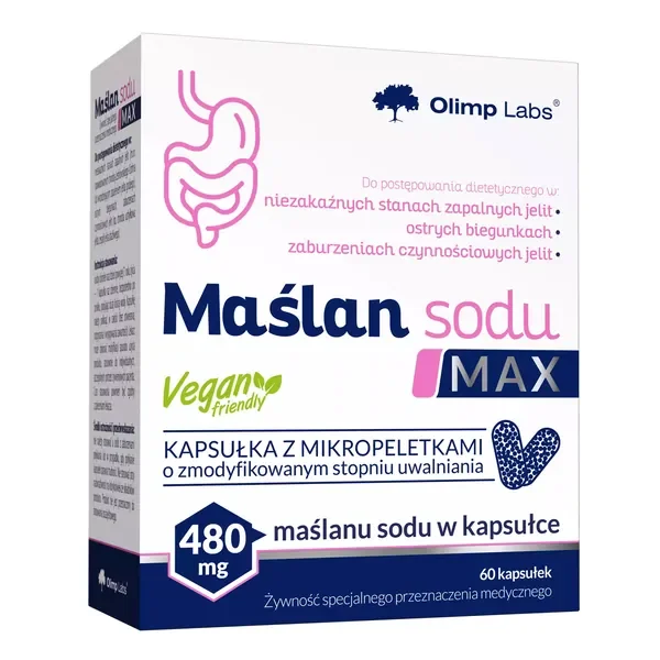 Maślan sodu 480 mg 60 kapsułek [Olimp Labs] - Olimp Labs