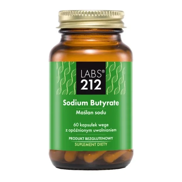 Maślan sodu 500 mg 60 kapsułek [LABS212] - LABS212