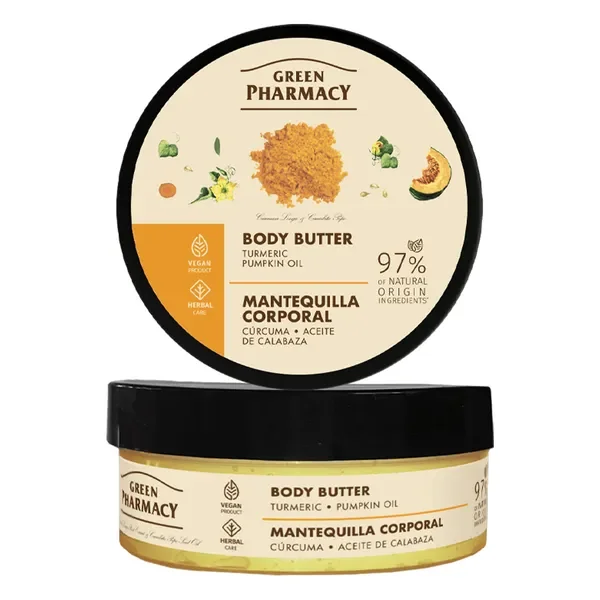 Masło do ciała kurkuma i olejek dyniowy 200ml [Green Pharmacy] - Green Pharmacy