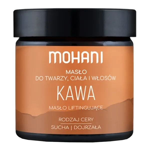 Masło kawowe do twarzy, ciała i włosów 50g [Mohani] - Mohani