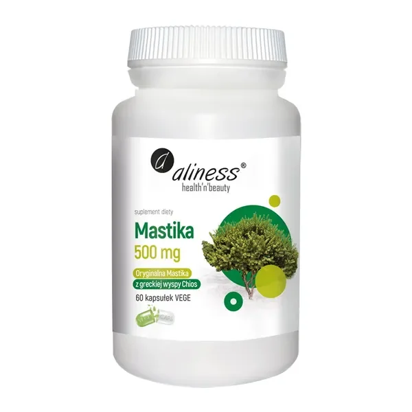 Mastika 500 mg 60 kapsułek [Aliness] - Aliness Health'N'Beauty