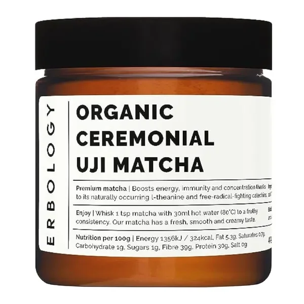 Matcha Ceremonial Uji 40g [Erbology] - Erbology