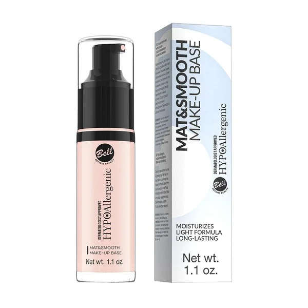 Matująco-wygładzająca baza pod makijaż 30g [Bell HypoAllergenic] - Bell Hypoallergenic