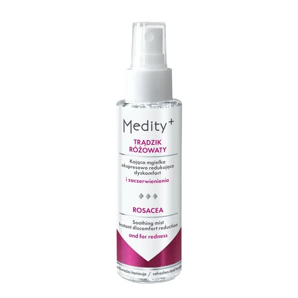 Medity+ Trądzik Różowaty kojąca mgiełka 100ml - Medity+