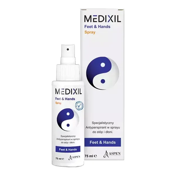 Medixil Feet & Hands antyperspirant spray 75 ml - Medixil