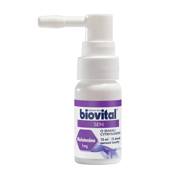 Melatonina 1 mg spray 15 ml [Biovital] - Biovital