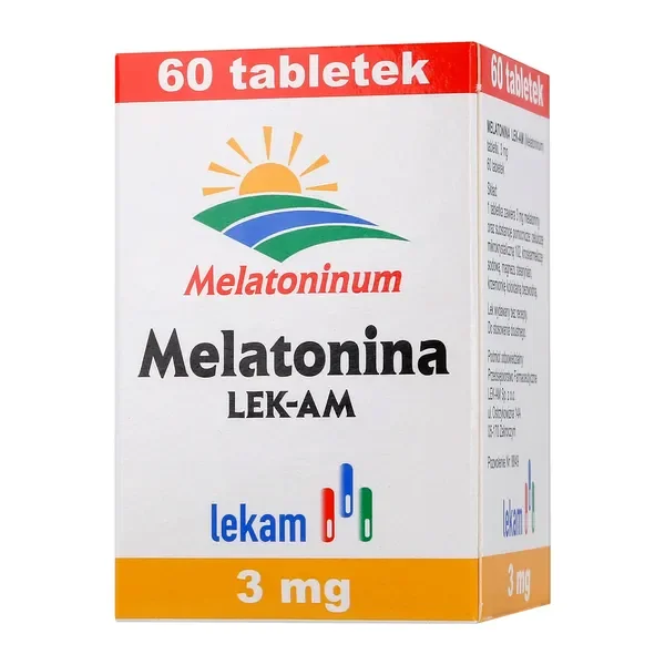 Melatonina 3 mg 60 tabletek [LEK-AM] - LEK-AM
