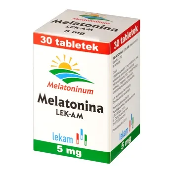 Melatonina 5 mg 30 tabletek [LEK-AM] - LEK-AM