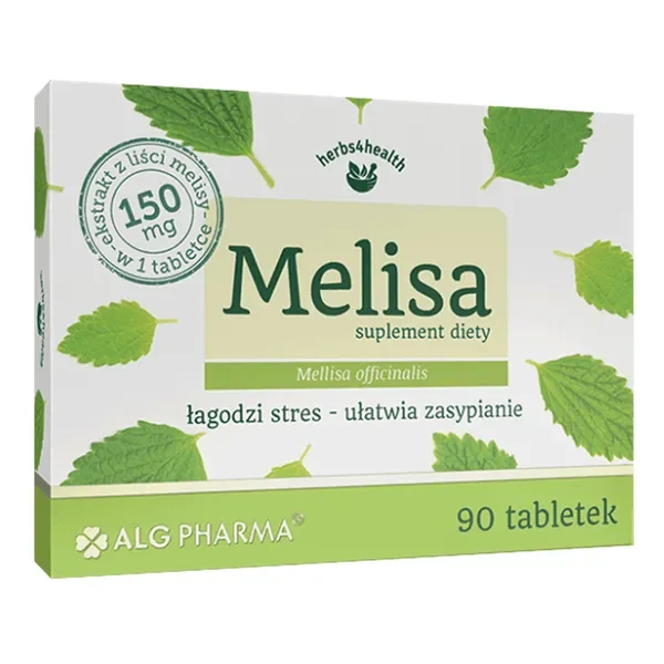 Melisa 150 mg 90 tabletek [Alg Pharma] - Alg Pharma